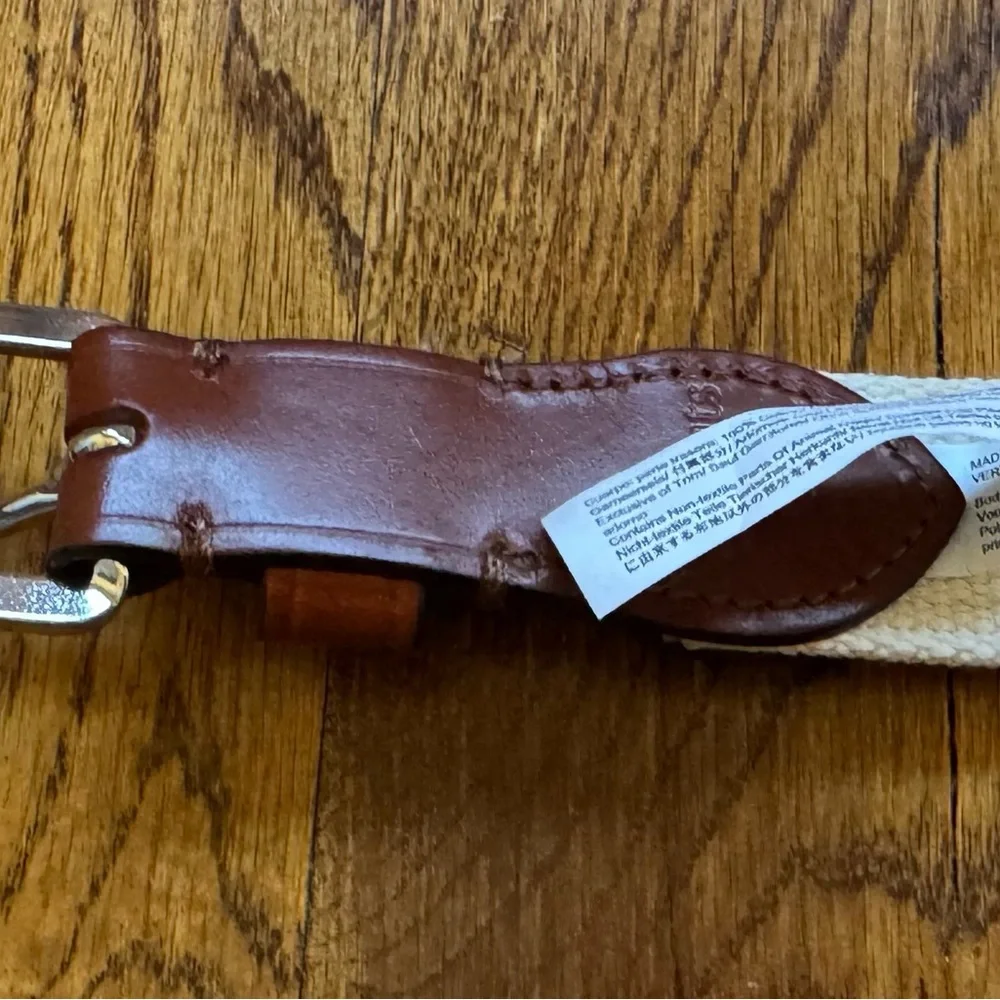 Crewcuts Brown Football Belt